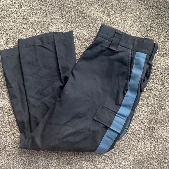 Blauer Other - Black with Blue stripes BDU pants